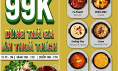 BUFFET LẨU CHAY RAU NẤM TƯƠI SẠCH TẠI CÔ BA SÀI GÒN - ĂN LÀNH, SỐNG KHỎE – CHỈ 99K