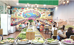 Buffet Chay Ngon - Trải Nghiệm Một Bữa Ăn Thanh Tịnh Tại Cô Ba Sài Gòn