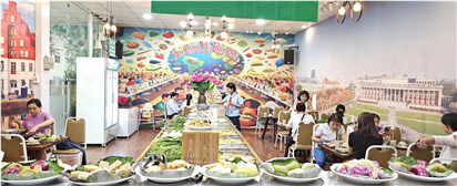 Buffet Chay Ngon - Trải Nghiệm Một Bữa Ăn Thanh Tịnh Tại Cô Ba Sài Gòn